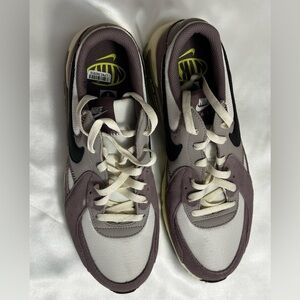 New Nike Air Max Excee Sneakers in Purple and Cream